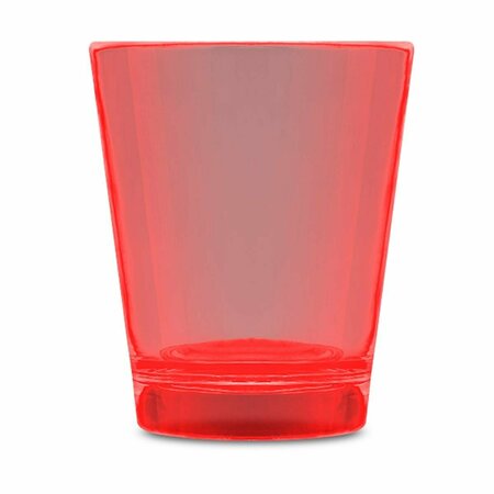 SURPRISE Glow in the Dark Shot Glass, Red SU3330879